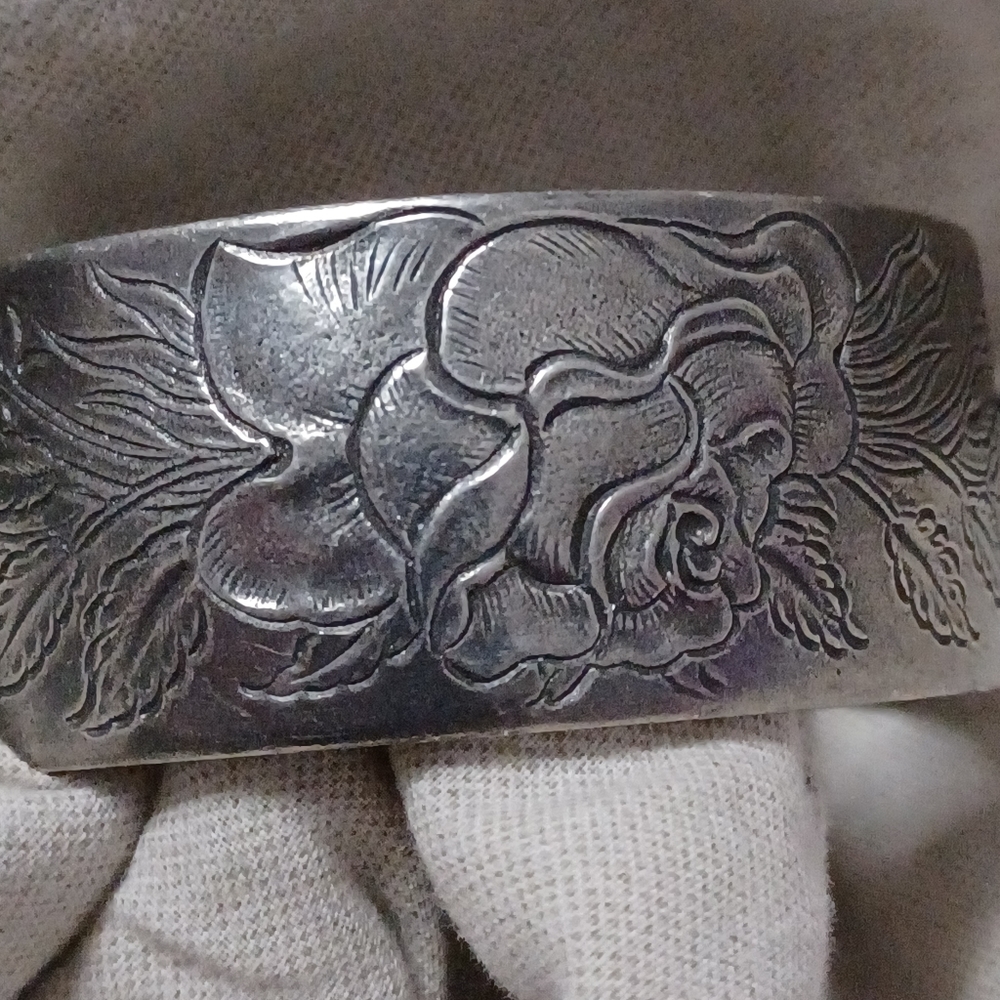 Salisbury pewter cuff bracelet
